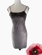  JUMP DRESS 7/8 LUREX METALLIC BLEND USA SPAGHETTI STRAPS SPARKLE  - £11.87 GBP