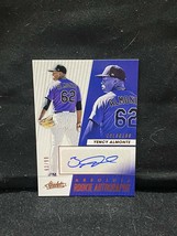 Yency Almonte 2019 Panini Absolute Baseball Absolute Rookie Autographs #93/99 - $9.49