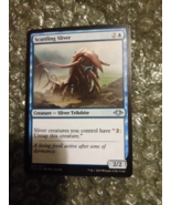 Scuttling Sliver Magic The Gathering Modern Horizons 68 Blue MTG Trilobite - $2.57