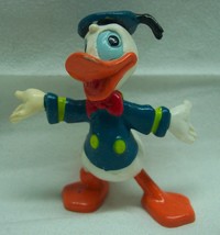 Vintage Walt Disney DONALD DUCK PVC Toy Figure 1980&#39;s Applause - $14.85