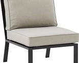 Crosley Furniture KO70373MB-TE Clark Outdoor Metal Sectional Center Chai... - $327.99