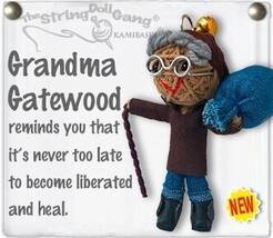 Kamibashi Grandma Gatewood Original String Doll Keychain - $16.82
