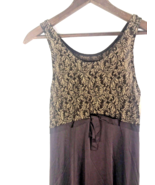 Shadowline Nightgown Small NEW Vintage 1960s Brown Maxi Long Hollywood R... - £29.44 GBP