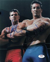 Sean O&#39;Haire Mark Jindrak signed 8x10 photo PSA/DNA COA WWE Autographed - £471.96 GBP