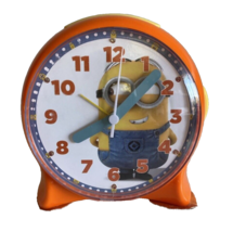 Dispicable Me Minion Alarm Clock Lenticular Face Lights Up &amp; Talks - $14.94