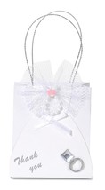 Darice Gown Embellished Wedding Favor Bags - £23.82 GBP