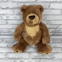 Gund Slumbers Bear Plush Teddy 320709 Tan Brown Soft Stuffed Animal Toy 17” - £16.12 GBP