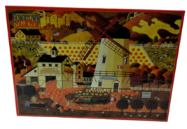 Hometown Collection Pumpkin Picking 1000 Piece Jigsaw Puzzle Complete - £12.54 GBP