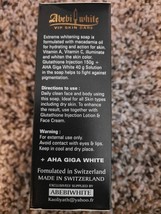 Gluthathione injection gluta terminal white+AHA GiGA WHITE - $28.99