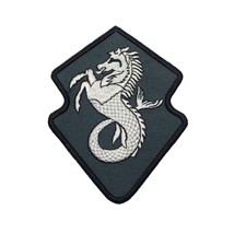 Embroidered Patch Sigil of The Velaryon House Coat of Arms. Size: 3.5 X 4.6 &#39;&#39; - £5.93 GBP