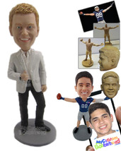 Personalized Bobblehead Cool Dude Wedding Best Man In Formal Attire - Wedding &amp;  - £71.60 GBP