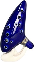 Ruoswte 12 Hole Alto C Ocarina, With Score And Lanyard, Wind Instrument,, Blue - $39.92