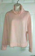 Avia Pink Cowl Neck Pullover Long Sleeve Sweatshirt Size Large (13-14) - £9.66 GBP