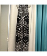 Bisou Bisou Black and White Patterned Maxi Dress - €12,89 EUR