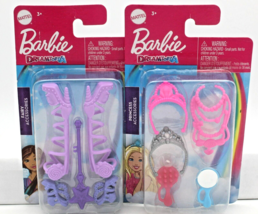 Barbie Dreamtopia 2 pk Princess &amp; Fairy Accessories Jewelry Shoes Error Package - £7.01 GBP