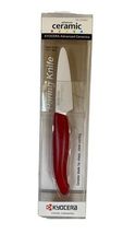 Kyocera Ceramic Paring Knife 3" Red NEW - $23.74
