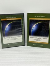 Great Courses Earth&#39;s Changing Climate 2 DVDs set w/Guidebook Richard Wo... - $16.66