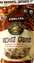 Kirkland Signature Organic Ancient Grains Probiotic Granola 35.3 Oz EXP ... - $369.96 MXN