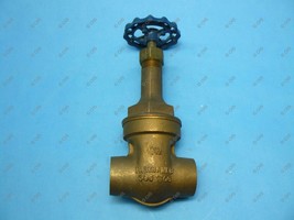 Fairbanks 0282 Bronze Gate Valve 1-1/2&quot; Solder Connections 300 WOG Solid Wedge - £41.86 GBP
