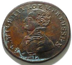 1800’s GERMANY FREDERICK WILLIAM 3rd early 1800’s Germany- Prussia king ... - $49.99