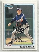 Caleb Brewer signed autographed card 2010 Bowman Prospects - £7.64 GBP