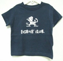 NCAA Notre Dame Fighting Irish Logo #38 Navy T-Shirt Style Two Feet Ahead #119 - £12.71 GBP