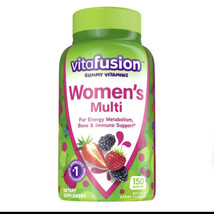Vitafusion Womens Multivitamin Gummies, Daily Vitamins for Women, Berry ... - £10.98 GBP
