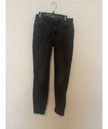 Kendall &amp; Kylie Black Distressed Jeans Womens Size 1/25 - $9.00