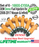 NEW OEM Denso x6 Best Upgrade Fuel Injectors for 2014-2015 Infiniti Q60 ... - $277.19