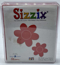 Sizzix Red Die Cutter Large Daisies 38-0208 - £4.94 GBP