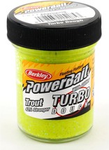Berkley PowerBait® Glitter Turbo Dough®, Chartreuse, 1.75-Ounce - £10.02 GBP