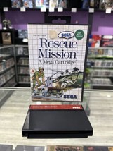 Rescue Mission (Sega Master System, 1988) SMS Tested! - $14.87