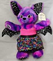 Build A Bear BAT Purple Starry Night Vampire 18&quot; Plush Animals BABW Halloween - £15.88 GBP