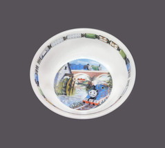 Wedgwood Thomas the Tank Engine child's cereal, oatmeal bowl made in England. - $38.15