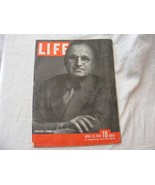 Vintage Life Magazine Roosevelts Death Truman Sworn In Edition 1945 - €21,10 EUR