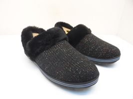 Skechers Women's 113248 Bobs Too Cozy Mixed Discovery Slipper Black Mult... - $35.62