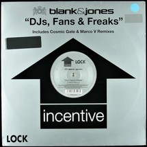 Blank &amp; Jones &quot;Djs, Fans &amp; Freaks&quot; 2002 Vinyl 12&quot; Single Trance Uk ~Rare~ Htf - £28.43 GBP