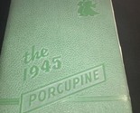 The Porcupine - 1945 Reedley JOINT UNION HIGH SCHOOL YEARBOOK Reedley Ca... - £29.41 GBP