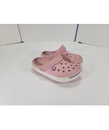 Kids Size J 2 Crocs Crocband II Clogs Slip On Shoes Water Shoe Pink Purp... - $285.40 MXN