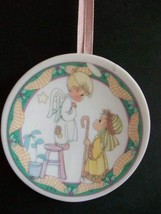 Precious Moments Mini Nativity Plate Ornament We Have Seen His Star - £11.45 GBP