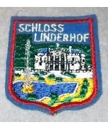 Schloss Linderhof German Souvenir Palace Travel Patch Ettal Germany - $5.95