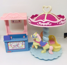 Fisher Price Sweet Streets Carousel Victorian Gingerbread - £6.25 GBP