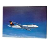 Postcard Lufthansa Airbus A 310-300 Airplane Aviation Jet Chrome Unposted - $4.92