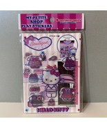 Sanrio 1976 2009 Hello Kitty My Petite Shop Play Stickers &amp; Scene Boutique - £9.43 GBP
