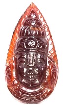 Tirupati Balaji / Venkateshwara in Natural Gomed - 37.95 carats - $123.75