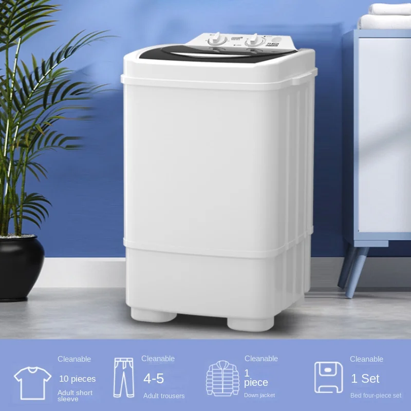 Mini Washing Machine Portable Washing Machine 10kg Large Capacity Impell... - £270.09 GBP+
