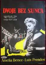 1958 Original Movie Poster Dos Basuras Kurt Land Arndt Buono Argentinian YU - £27.60 GBP