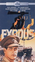 EXODUS (vhs) epic 2-tape set, Jews flee detention camps led by Paul Newman - £7.18 GBP