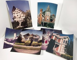 Lot of 6 Victorian Houses Lighthouse Church Port Townsend WA Glossy 10x1... - $14.84