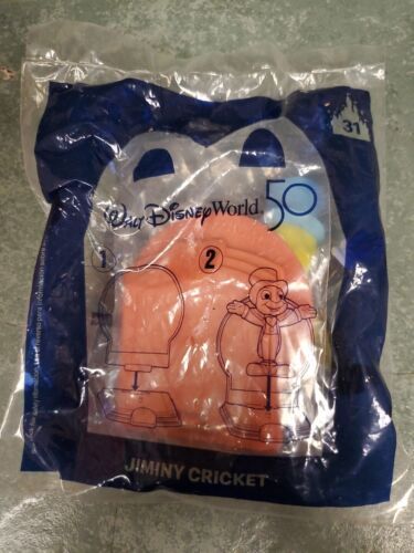 Jimminy Cricket #31 2021 Disney Parks McDonald’s Disney World 50th Anniv... - $2.94
